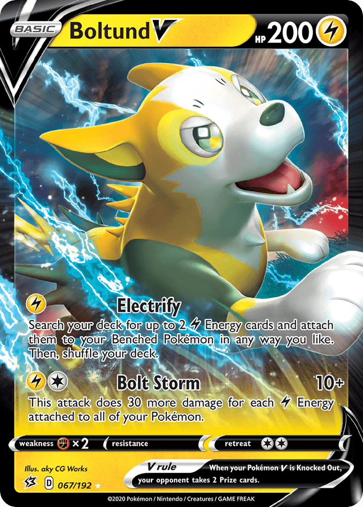 Boltund V (067/192) [Sword & Shield: Rebel Clash] (Online Only)