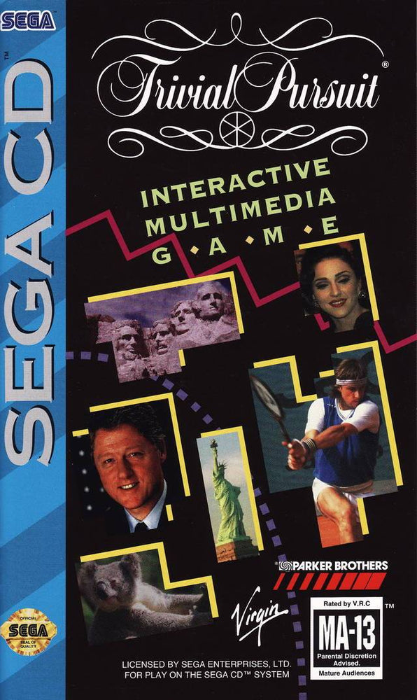 Trivial Pursuit (Sega CD) (ONLINE ORDER ONLY)