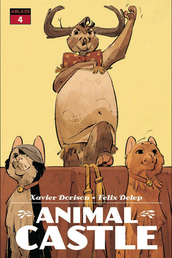 Animal Castle #4 B Felix Delep Pretend Silvio Variant (Mr) (03/23/2022) Ablaze (ONLINE ORDER ONLY)