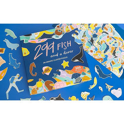 299 Fish & a diver 300 Piece Cluster Puzzle Laurence King (ONLINE ORDER ONLY)