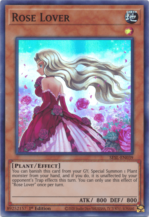 Rose Lover [SESL-EN039] Super Rare (ONLINE ORDER ONLY)