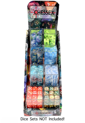 Empty Dice Set Display in Shipping Box (holds 8 dice sets) [29969] (Online Only)