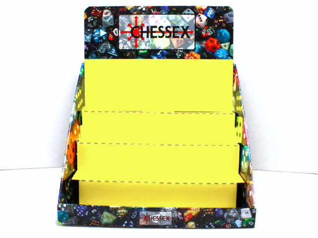 Full Color Dice Set Display (holds up to 28 dice sets in crystal cubes) [29981] (Online Only)