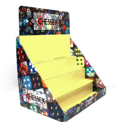 Full Color Dice Set Display (holds up to 28 dice sets in crystal cubes) [29981] (Online Only)