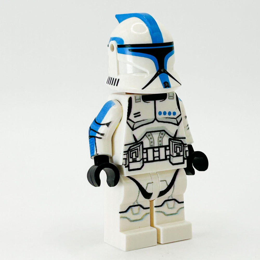 Custom Lieutenant Clone Trooper (Dark Azure, Phase 1) Minifig  - B3 Customs (Online Order Only)