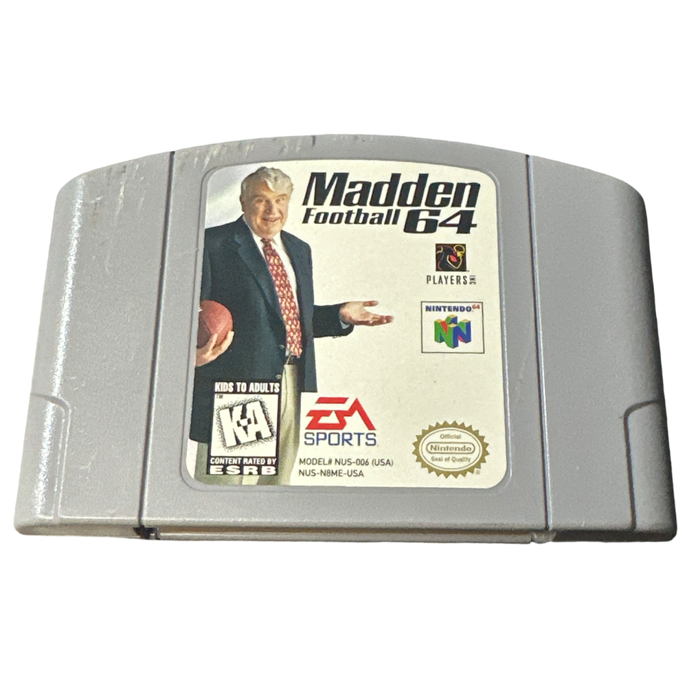 Madden 64 - Nintendo 64 (ONLINE ORDER ONLY)