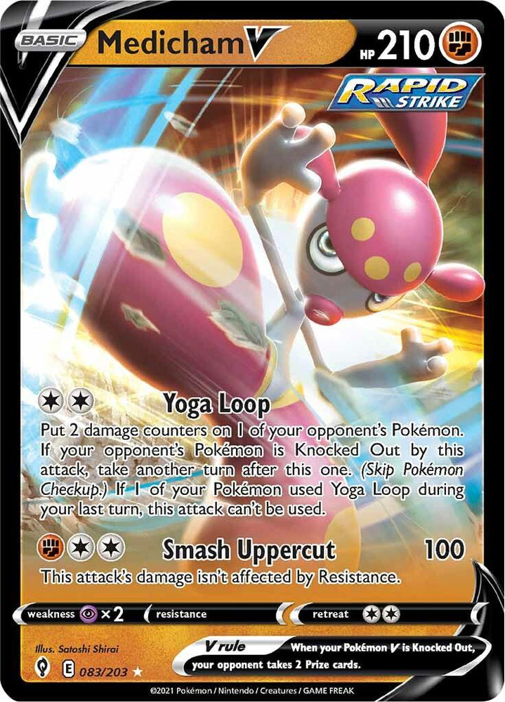 Medicham V (083/203) [Sword & Shield: Evolving Skies] (Online Only)