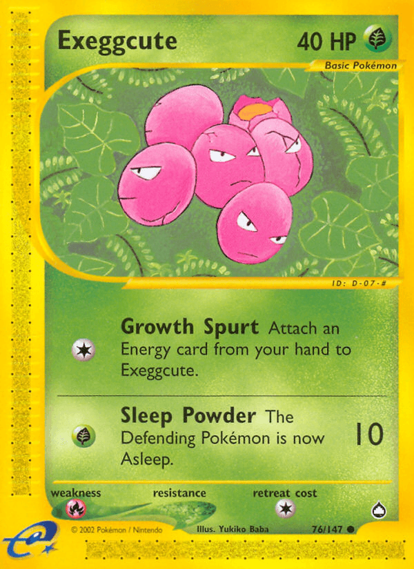 Exeggcute (76/147) [Aquapolis] (Online Only)
