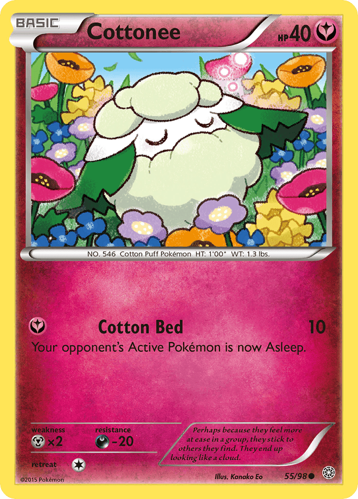 Cottonee (55/98) [XY: Ancient Origins] (Online Only)