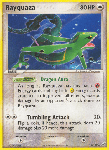 Rayquaza (22/107) [EX: Deoxys] (Online Only)