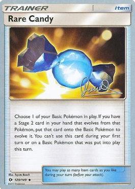 Rare Candy (129/149) (Infinite Force - Diego Cassiraga) [World Championships 2017] (Online Only)