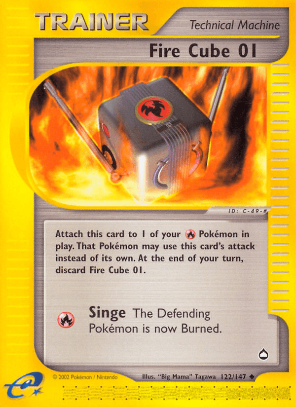Fire Cube 01 (122/147) [Aquapolis] (Online Only)