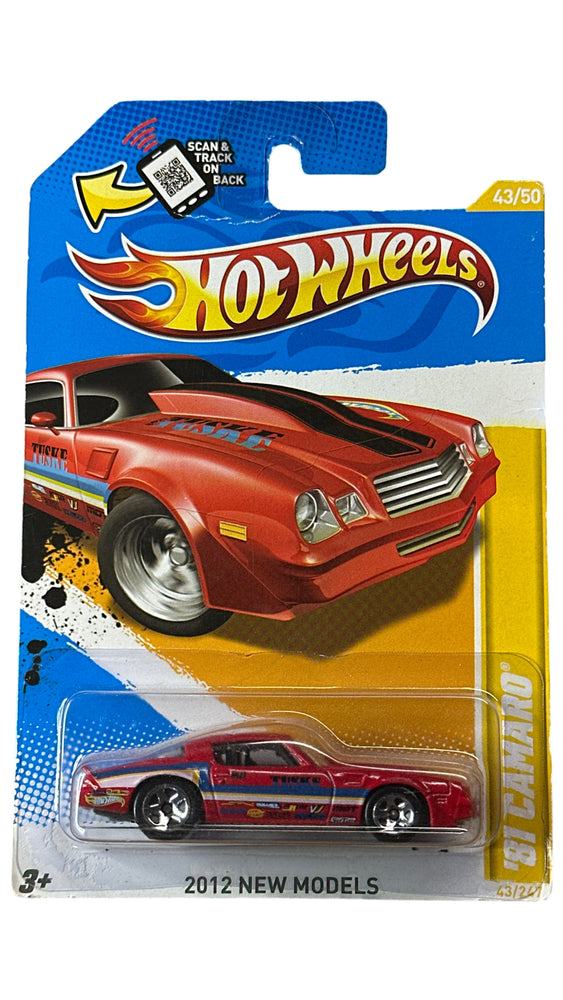 Hot Wheels '81 Camaro 2012 New Models 43/247 (Online Order Only)