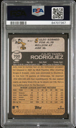 2022 TOPPS HERITAGE JULIO RODRIGUEZ  #700 - PSA 10 ROOKIE CARD (Online Order Only)