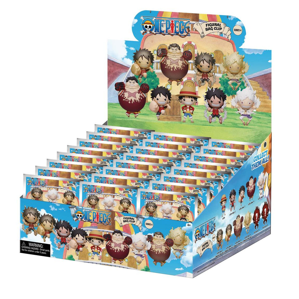 One Piece 3D Foam Bag Clip Blind Bag Series 4 (ONLINE ORDER ONLY)