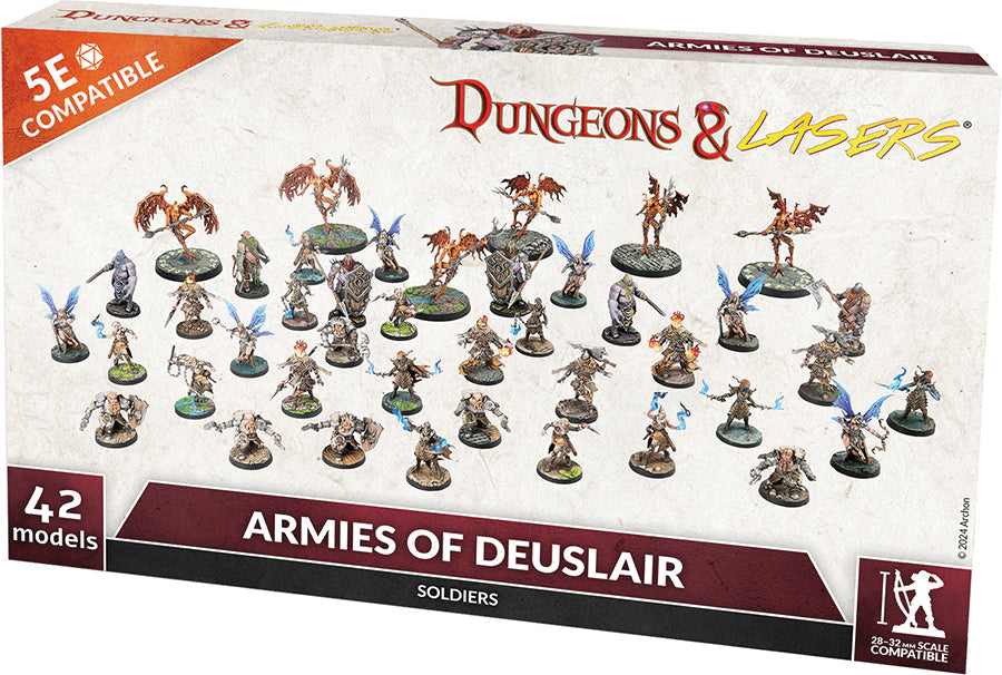 Dungeons & Lasers: Armies of Delusair (ONLINE ORDER ONLY)