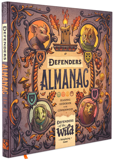 Defenders of the Wild RPG: Almanac Guidebook (ONLINE ORDER ONLY)