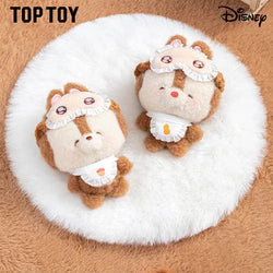 [In Stock] MINISO Disney Squinting Sleepwear Series Plush Keychains Gift Blind Box (ONLINE ORDER ONLY)