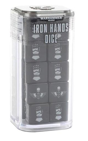 Warhammer 40K: Iron Hands - Dice (ONLINE ORDER ONLY)