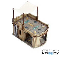 Alcazaba Utility Buildings (2-Pack) — Bare MDF