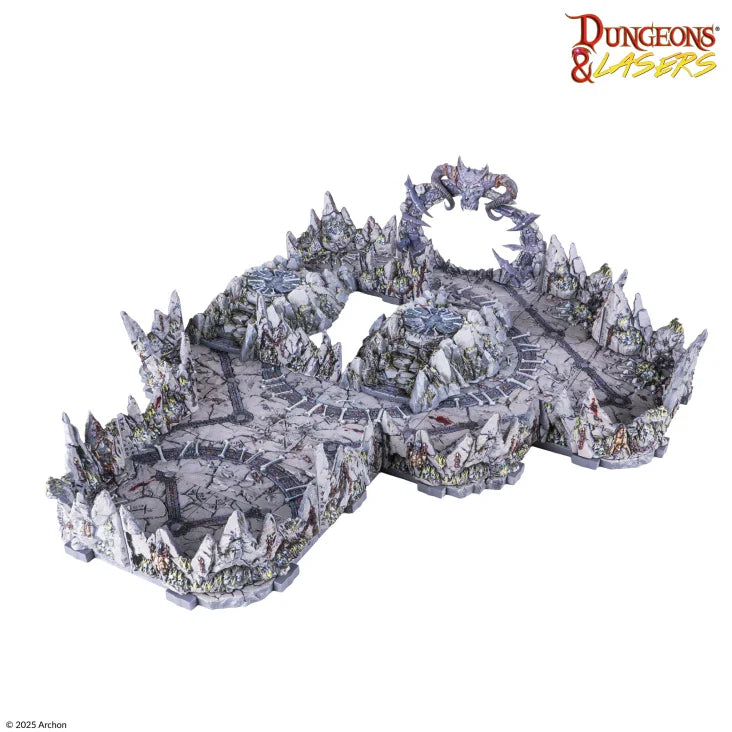Dungeons & Lasers: Caves Series - Ritual Sites Pre-Painted Prismacast Terrain (ONLINE ORDER ONLY)