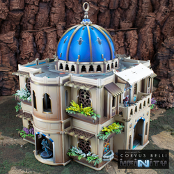 Alcazaba Hanging Gardens — Bare MDF