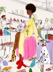 Shoe Shopping, Anjelica Roselyn (Online Order Only)