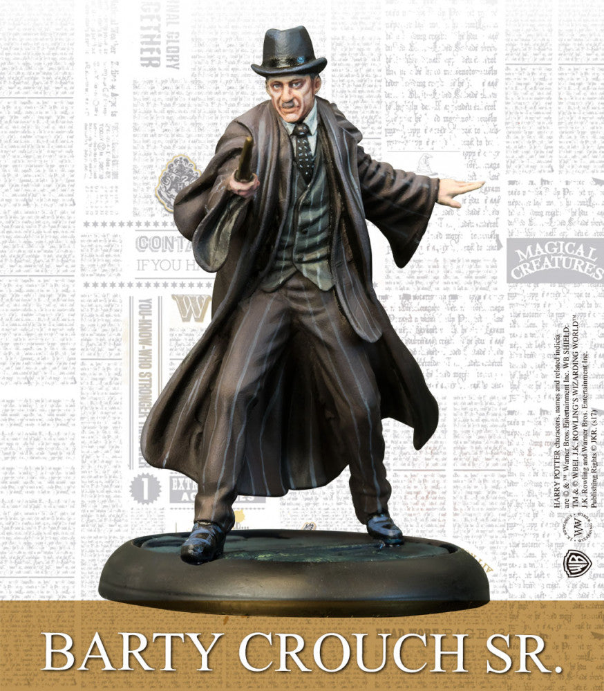 Harry Potter Miniatures Adventure Game: Barty Crouch Sr. & Aurors (ONLINE ORDER ONLY)