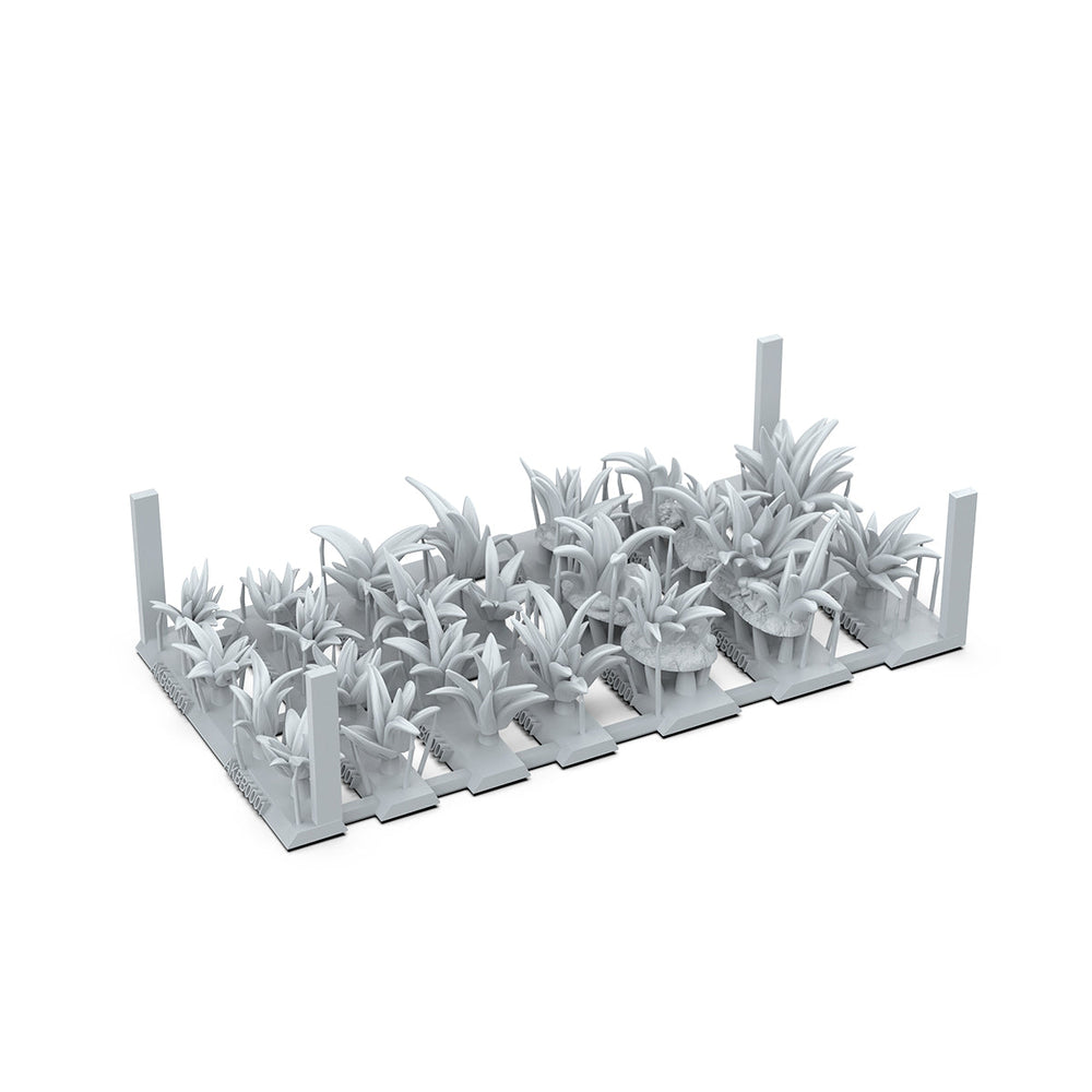 AK-Interactive Basing Bits: Grass Tufts (22 Pieces) (ONLINE ORDER ONLY)