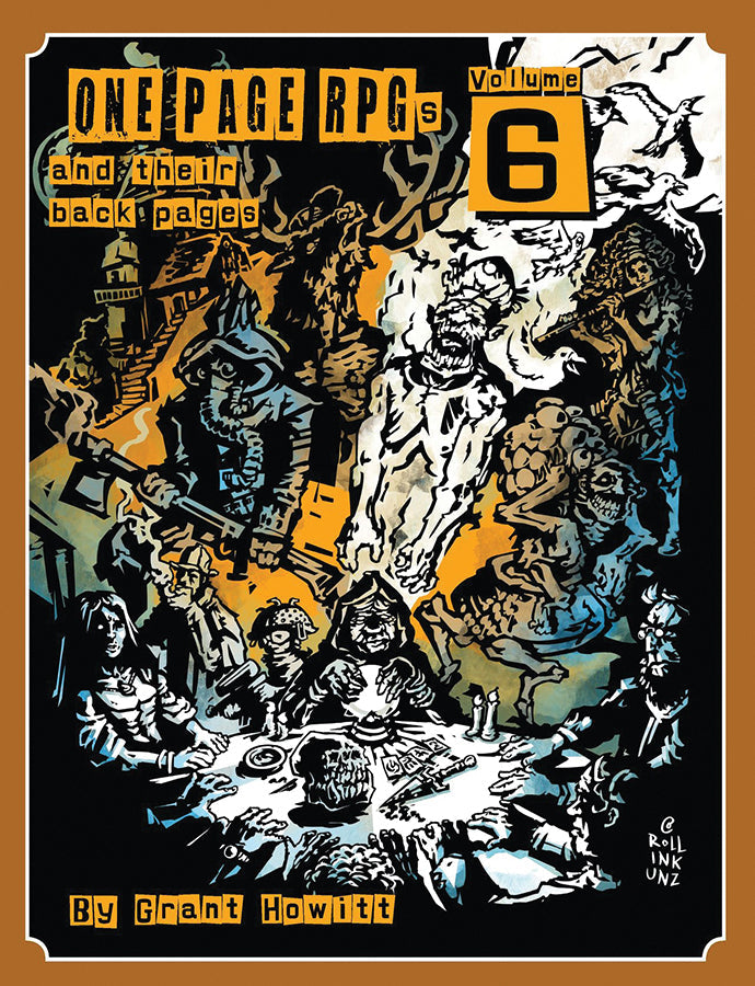 One Page RPGs - Volume 6 (ONLINE ORDER ONLY)