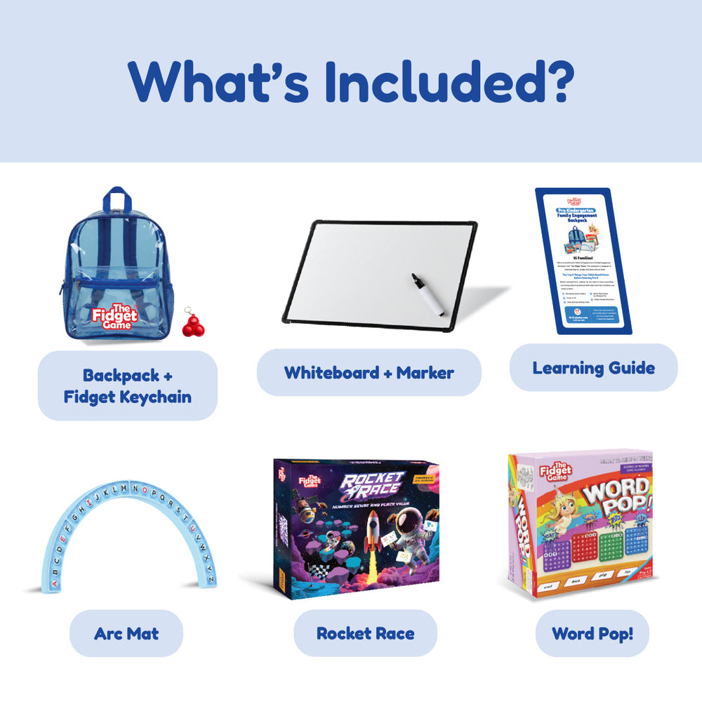 Kindergarten Readiness Backpack (ONLINE ORDER ONLY)