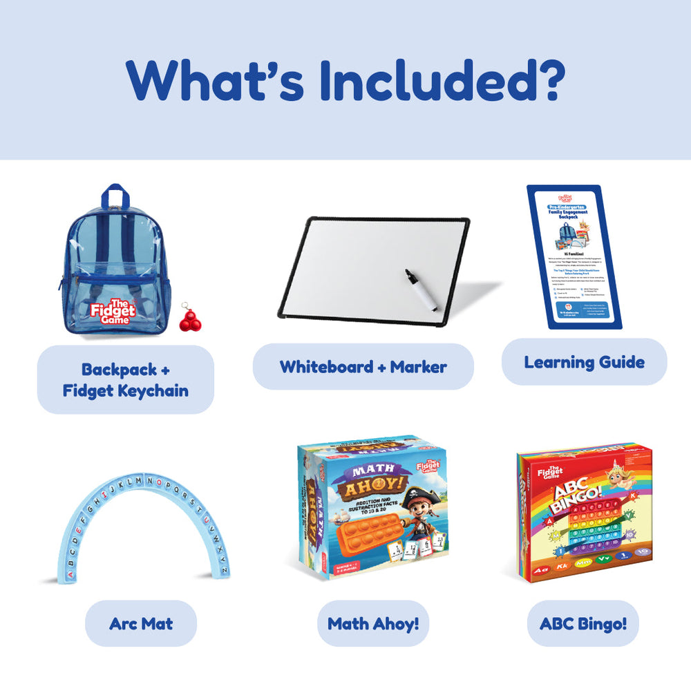 Pre-K Readiness Backpack (ONLINE ORDER ONLY)