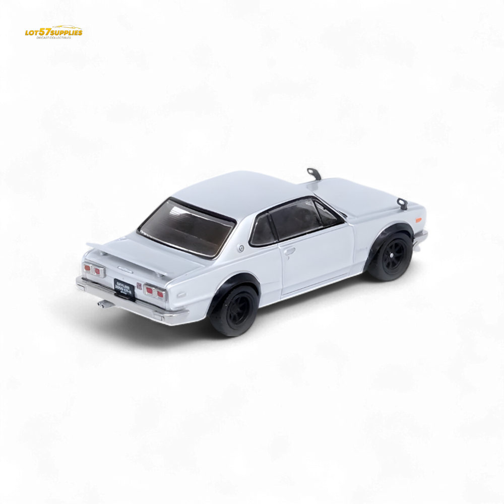 Inno64 Nissan Skyline 2000GT-R (KPGC10) in Silver 1:64 (ONLINE ORDER ONLY)
