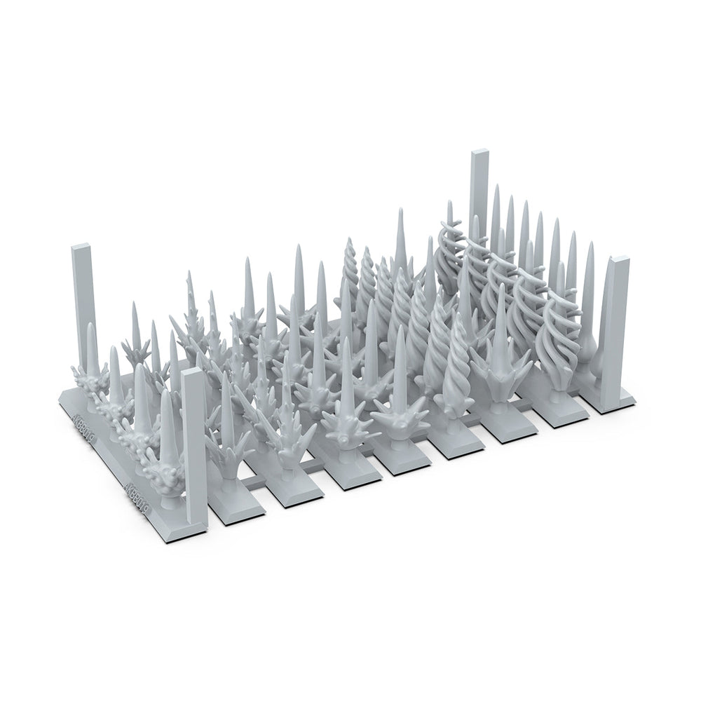 AK Interactive Basing Bits: Plasma FX (54 Pieces) (ONLINE ORDER ONLY)