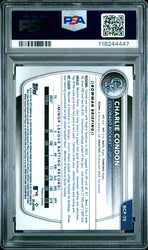 Graded 2025 Topps Bowman Charlie Condon #BCP75 Chrome Prospects Rookie RC Baseball Card PSA 10 Gem Mint (ONLINE ORDER ONLY)