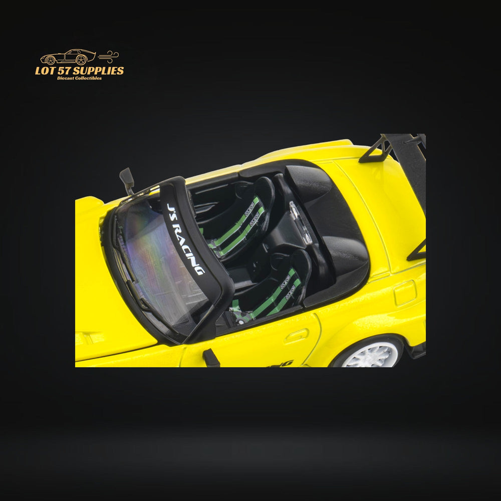 Microturbo Honda S2000 JS Racing Custom in Indy Yellow Pearl 1:64 (ONLINE ORDER ONLY)