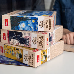 Trefl Wood Craft 200 Piece Wooden Puzzle - The Starry Night - Vincent van Gogh (ONLINE ORDER ONLY)