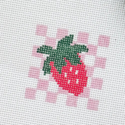 Cotswold Co Designs - Strawberry Needlepoint Canvas, Summer Needlepoint Canvas (ONLINE ORDER ONLY)