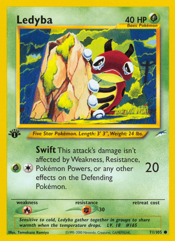 Ledyba (71/105) [Neo Destiny 1st Edition] (Online Only)