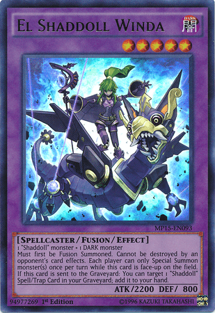 El Shaddoll Winda [MP15-EN093] Ultra Rare (ONLINE ORDER ONLY)