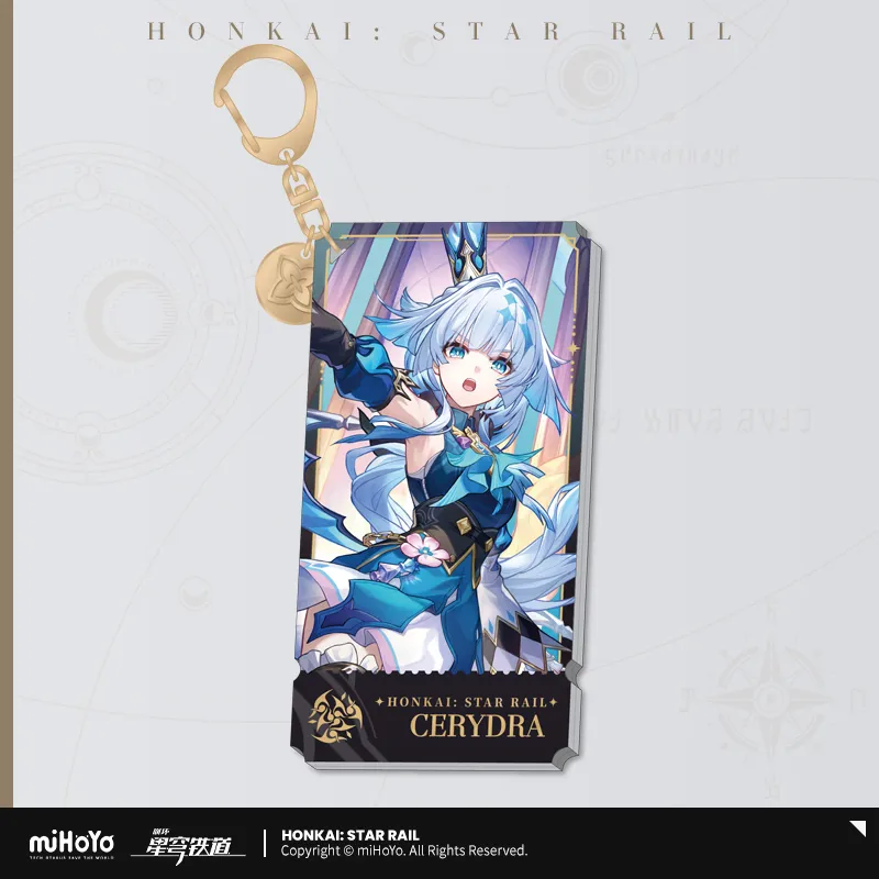 The Harmony Character Warp Artwork Acrylic Keychain (ONLINE ORDER ONLY)