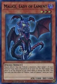 Malice, Lady of Lament (UR) [ETCO-ENSP1] Ultra Rare (ONLINE ORDER ONLY)