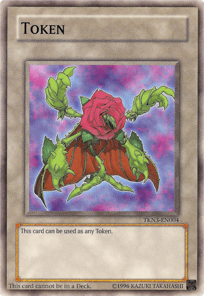 Regenerating Rose Token [TKN3-EN004] Common (ONLINE ORDER ONLY)