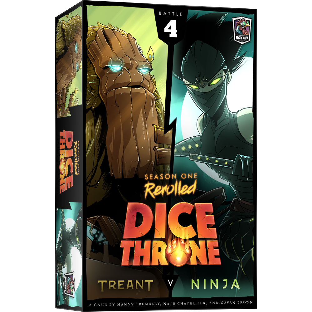 Dice Throne Season 1 - Box 4 - Treant vs. Ninja (ONLINE ORDER ONLY)