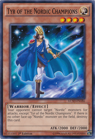 Tyr of the Nordic Champions [LC5D-EN186] Common (ONLINE ORDER ONLY)