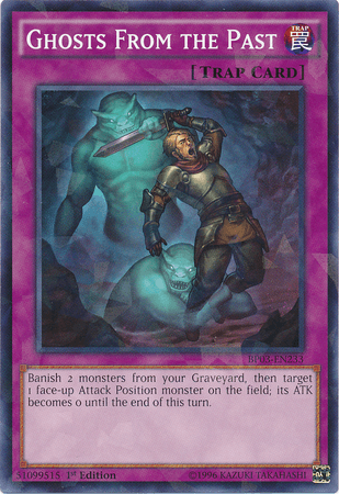 Ghosts From the Past [BP03-EN233] Shatterfoil Rare (ONLINE ORDER ONLY)