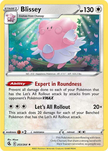 Blissey (203/264) [Sword & Shield: Fusion Strike] (Online Only)