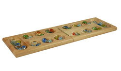 Wood Folding Mancala in Tin Case (ONLINE ORDER ONLY)