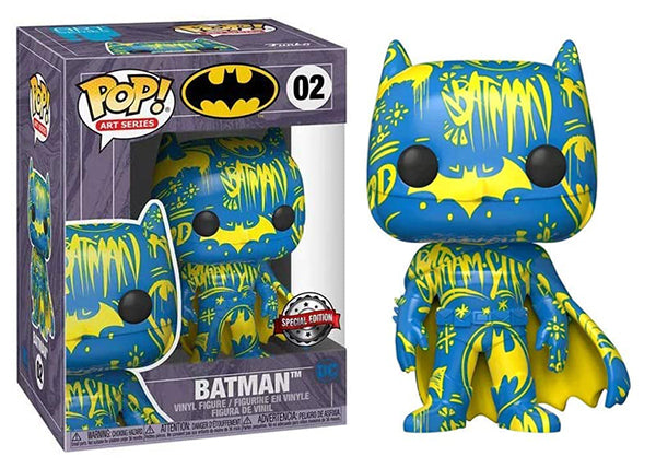 Batman (Blue & Yellow, Artist Series, No Stack) 02 -  Special Edition Exclusive (Online Order Only)