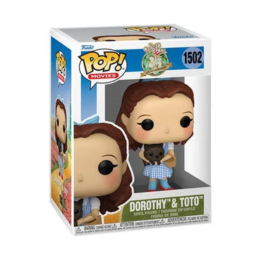 The Wizard of Oz 85th Anniversary Dorothy and Toto Funko Pop! Vinyl Figure #1502 and Buddy (ONLINE ORDER ONLY)
